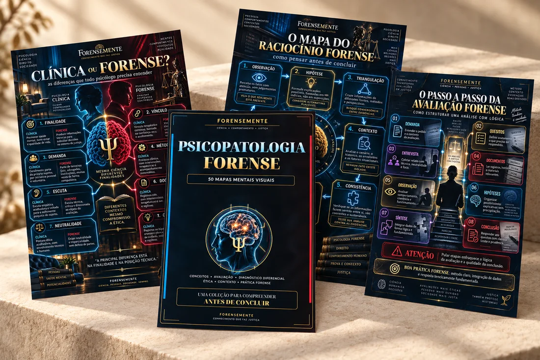 Mockup ilustrativo da capa e de três mapas do produto principal