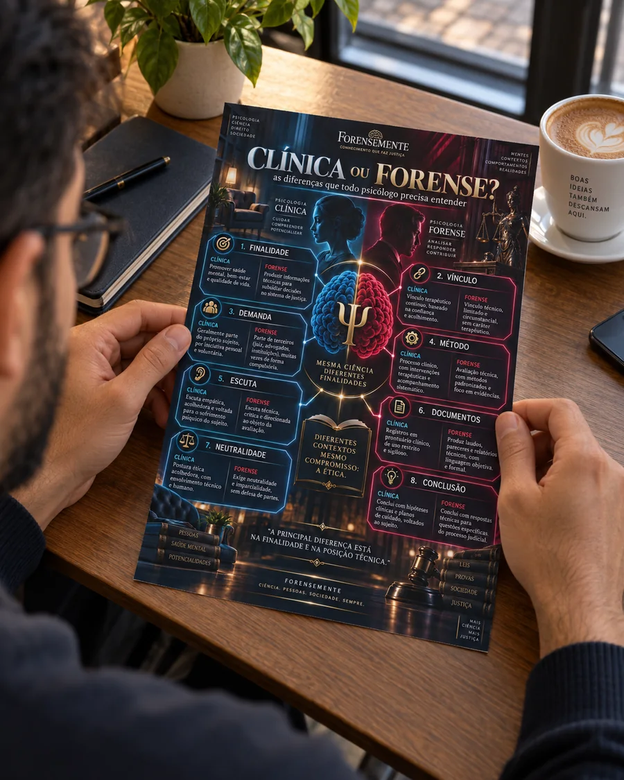 Cena ilustrativa: pessoa revisando uma página dos mapas durante uma pausa